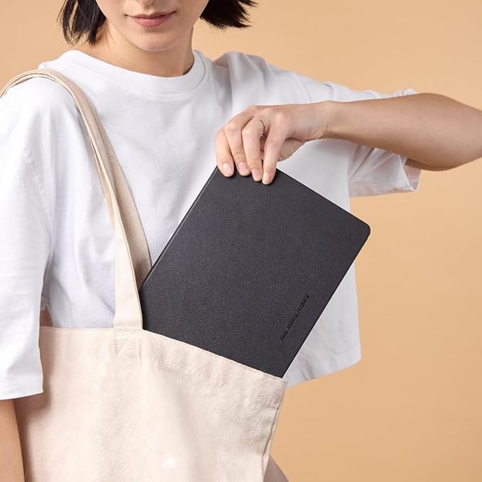 MiGoals Weekly Planner 2025 - Goal Digger Journal for Gratitude, Progress and Habit Tracking, B5 (Black)