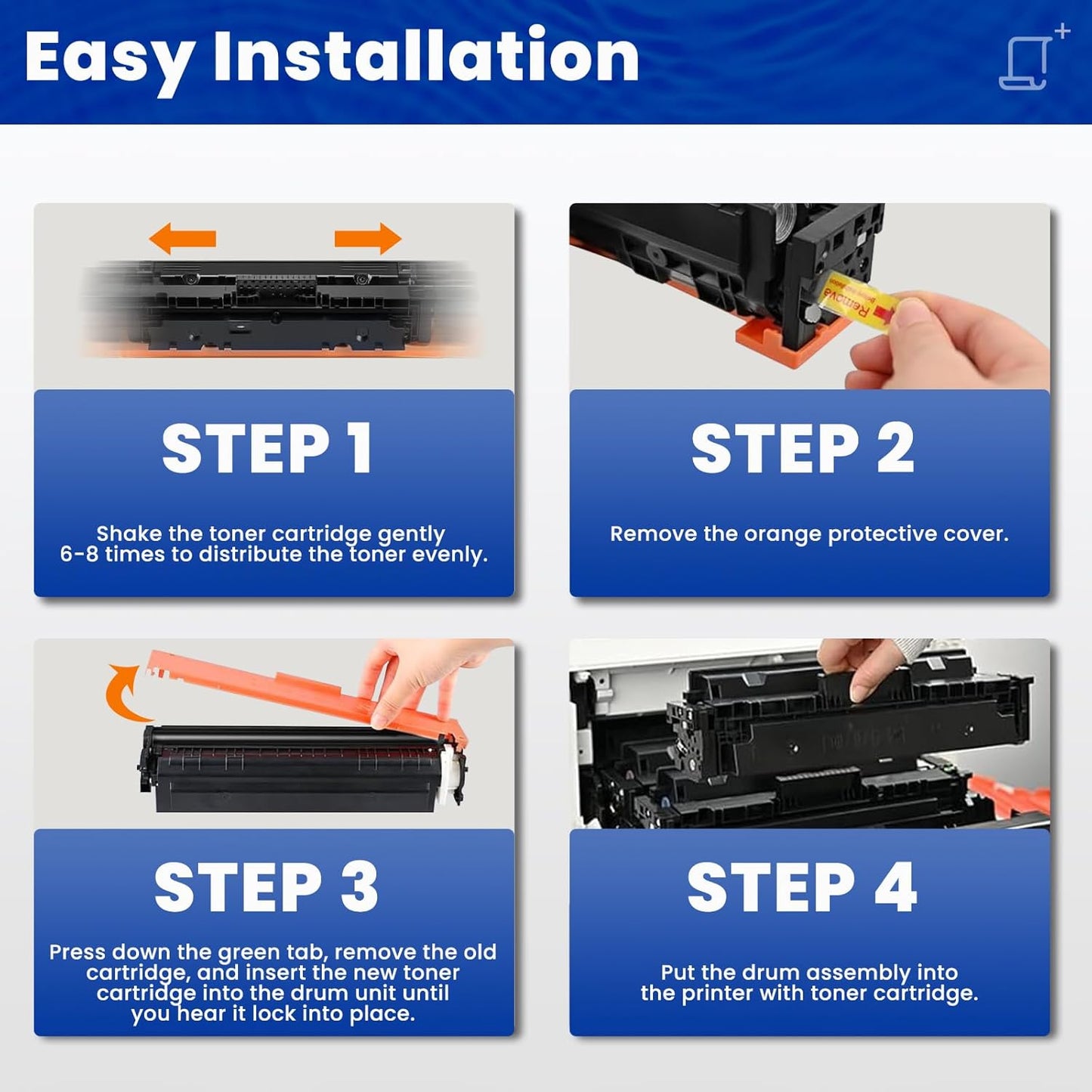 TN229XL Black Toner Cartridges MFC-L3720CDW Compatible Replacement for Brother TN229XL TN-229XL TN-229 TN229 Work with MFC-L3720CDW MFC-L3780CDW HL-L3220CDW HL-L3280CDW HL-L3300CDW Printes, 2 Black