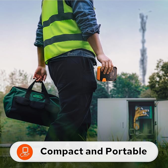 Makeid P31 Industrial Label Maker, Thermal Transfer Label Printer Portable Bluetooth Labeler with 0.71" W x 26.24ft L Label, Wire and Cable Labeling Machine for Job Sites, Fast Creat and Print Label