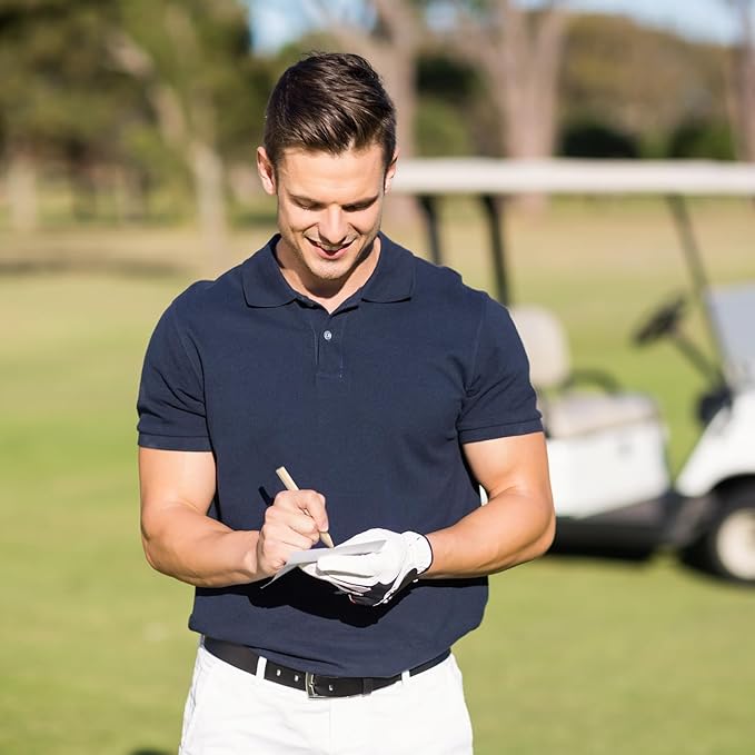 Yexiya Golf Pencils Bulk Half 2 HB 3.5 Pre Sharpened Hexagonal Yellow Wood Mini Pencils for Kids School Classroom Baby Shower Bridal Wedding Office Supplies(80 Pcs)