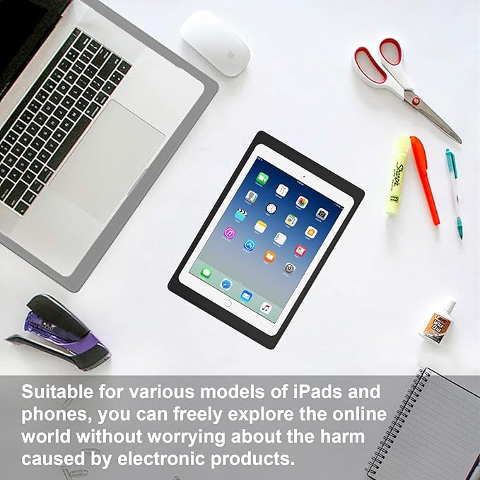 Laptop Protective Pad, Electromagnetic Radiation Laptop Protective Pad, Suitable for Laptops, Tablets, and Mobile Phones, Easy to Carry (7.8x11.8inch Grey)