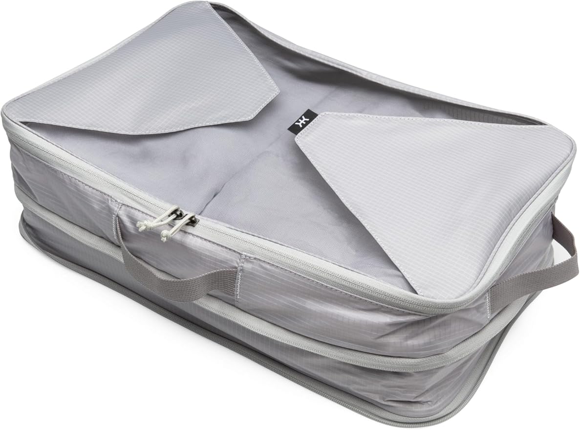 Knack Series 1 Laptop Backpack Travel Set Fits up to 15 Inch - Includes Expandable Packing Insert, and Knack's Insulated Bottle, TSA Approved, Expandable Travel Backpacks (Indigo Blue, Medium)