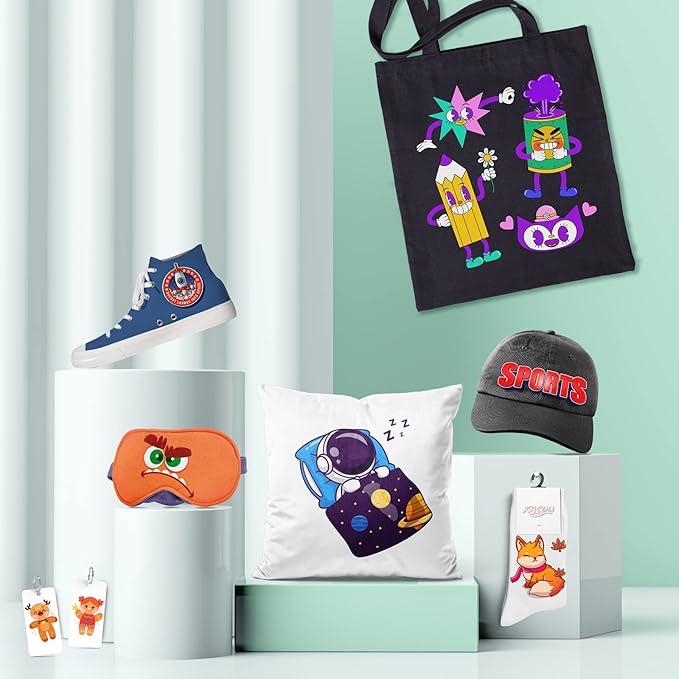 KASYU DTF Transfer Film, 30 Sheets 11"*17" DTF Paper with Smart Printing Pad for All Sublimation&DTF Printers,DTF Film for Sublimation Hack, Premium Direct to Film for All Color Fabric