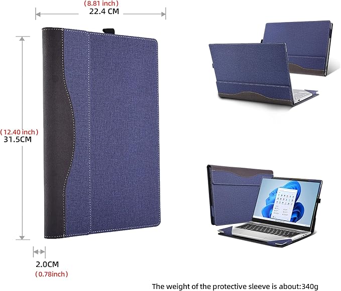 Laptop Case for Lenovo Flex 7 14IAU7 14IRU8 | Slim 7 14IAP7 14IRP8 |IdeaPad Flex 5 14IAU7|IdeaPad Flex 5i 14 2-in-1 Laptop Detachable Laptop Protective Cover Shell (Blue)