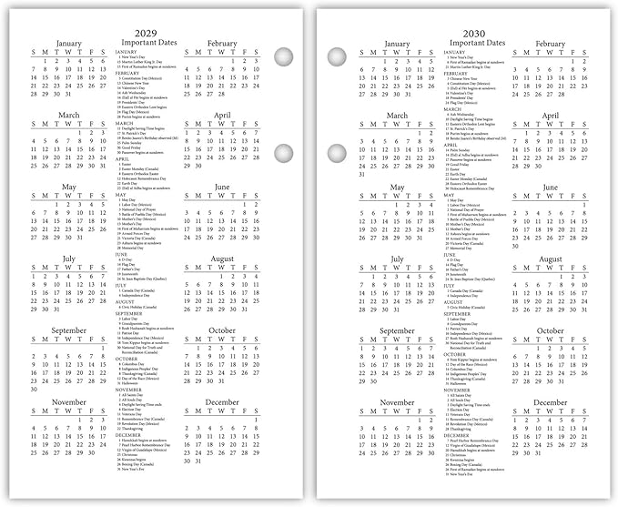 AT-A-GLANCE 2025 Desk Calendar Refill, Daily, 3-1/2" x 6", Standard, Loose-Leaf, Photographic (E4175025)