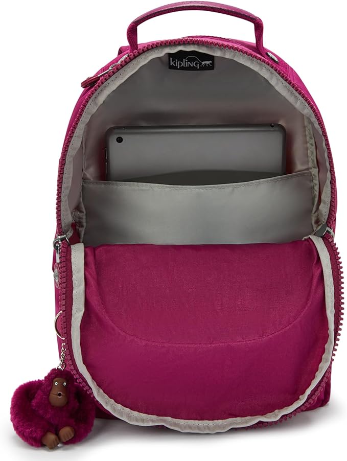 Kipling Women's Seoul Small Tablet Backpack, Durable, Padded Shoulder Straps with Tablet Sleeve