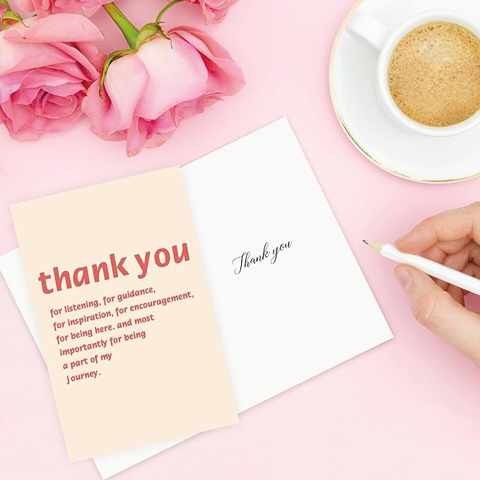 Funny Thank You Card for Friends Family, Boss’s Day Cards for Boss Manager, Lovely Appreciation Card Gift for Teacher Mentor
