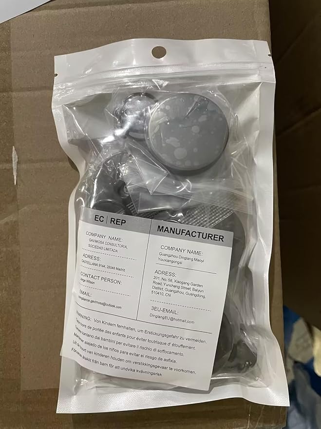 Uniclife 5 Pack Metal Retractable Keychain Heavy Duty Retractable Badge Reel for Badge Holder All Metal Casing with Stainless Steel Spring Coil 27.5 Inch Nylon Rope Belt Clip and Key Ring