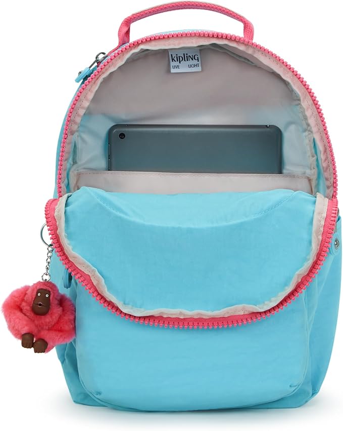 Kipling Women's Seoul Small Tablet Backpack, Durable, Padded Shoulder Straps with Tablet Sleeve