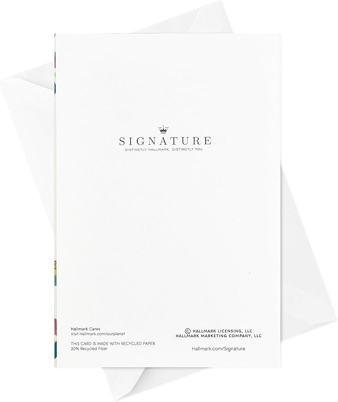 Hallmark Signature Graduation Card (Every End Is a Beginning Ralph Waldo Emerson Quote)