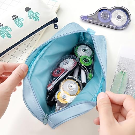 16 Pcs 39.4 Ft Colorful Correction Tape, Tear-Resistant White Correct Bulk, White Mistake Out for Instant Corrections, School, Office, Note Taking