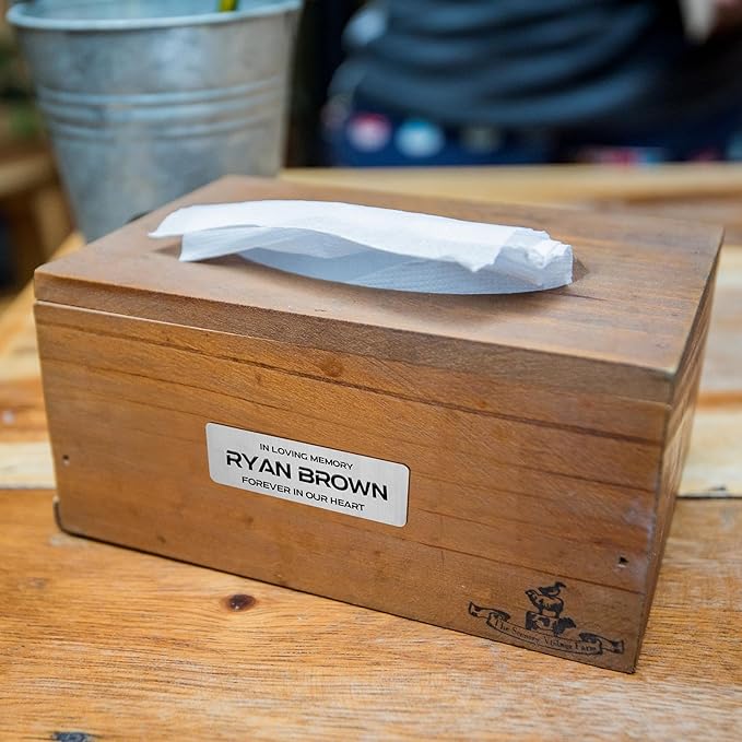 Therwen 30 Pcs Name Plates Laser Engraved Brushed Stainless Steel Plate Personalized Plaque Blank Custom Name Tag Frame Label with Adhesive Backing(Silver Multi Shape,1''x 3'')