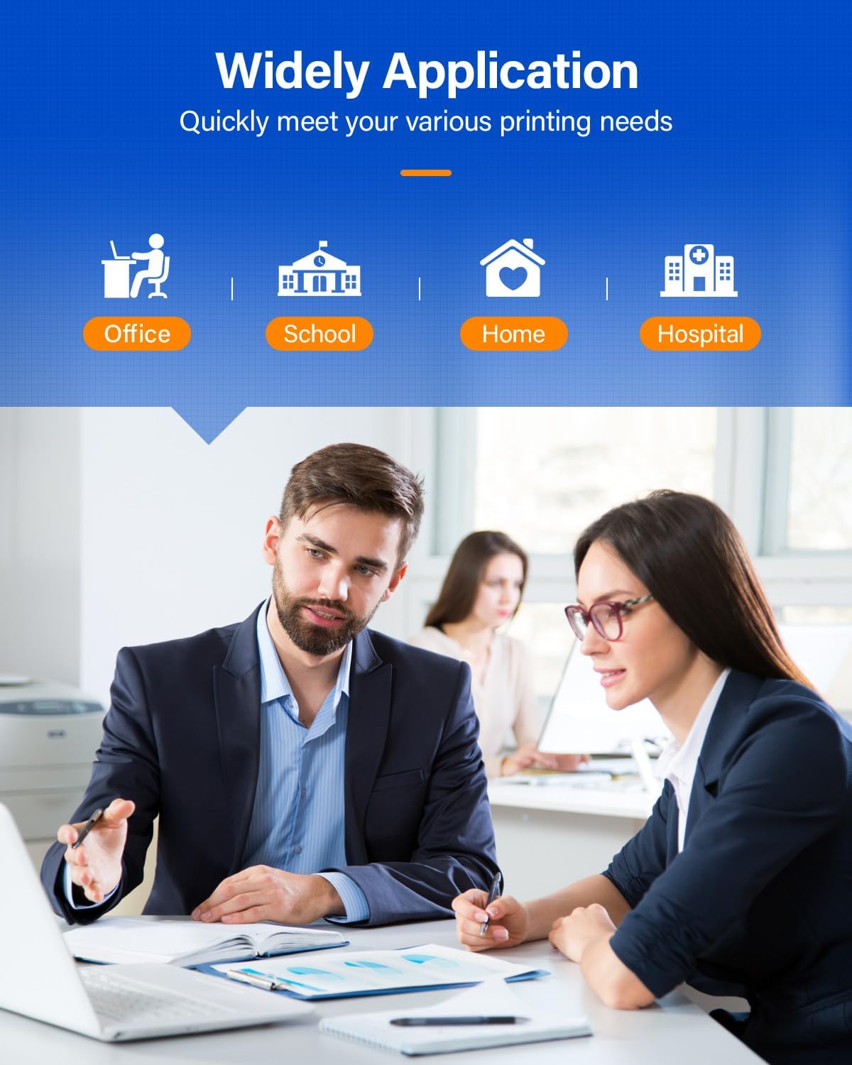 30X CF230X Toner Cartridge Black 2 Pack with Chip Compatible for HP30X 30A CF230A Replacement for HP LaserJet Pro MFP M227fdn M227fdw M227sdn M203d M203dn M203dw M227 M203 Printer Ink Drum Unit Copier