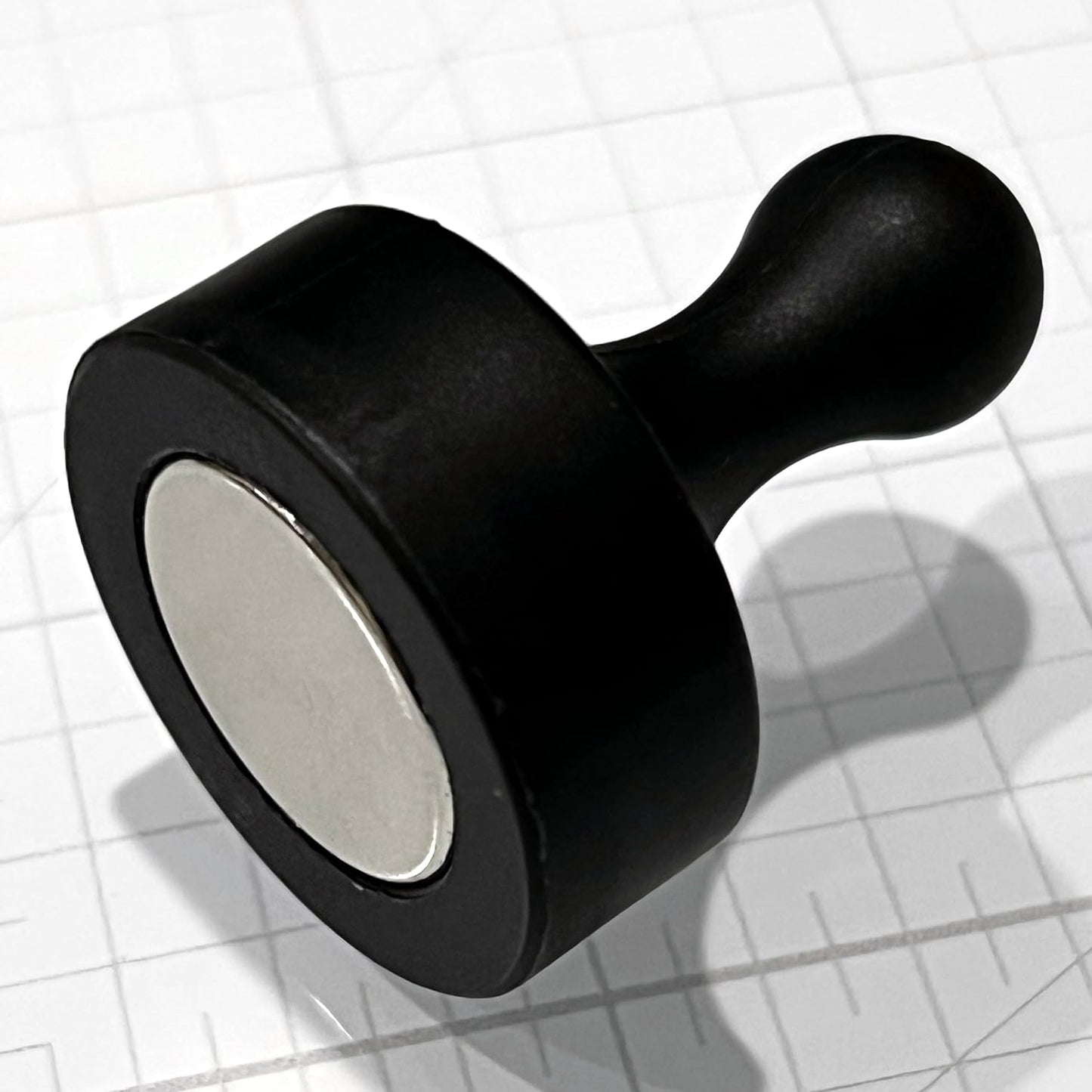 GLASSBOARD STUDIO Powerful Neodymium Magnets, Pawn-Shaped - Strong Fridge/Refrigerator and Whiteboard Magnet, Ideal for Office, Kitchen, Crafts - Rare Earth, Heavy Duty (2, Meadow Lilac)