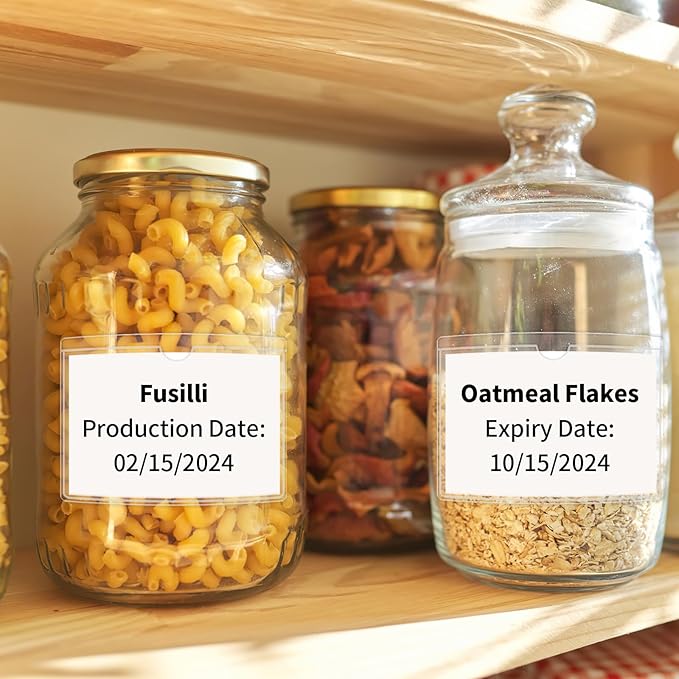 44 Pack Adhesive Pockets, Bin Labels for Storage Bins, Clear Label Holder, Index Card Holder 2x3.5 Inch, Plastic Storage Tote Labels for Organizing Bins Box Drawer