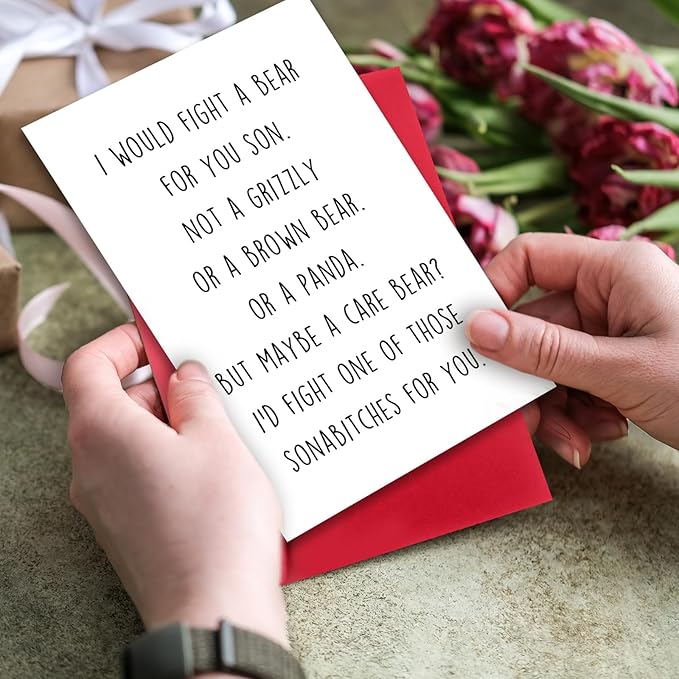 Son Birthday Card, Happy Birthday Card for Son Adult, Gifts from Mom and Dad