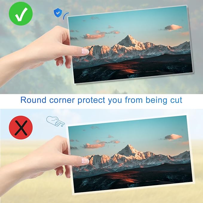 500 Pack Laminating Sheets, 5Mil 9" x 11.5" Laminating Pouches,5Mil Clear Thermal Lamination Sheet Paper for Laminator, Holds 8.5 x 11 Inch Sheets