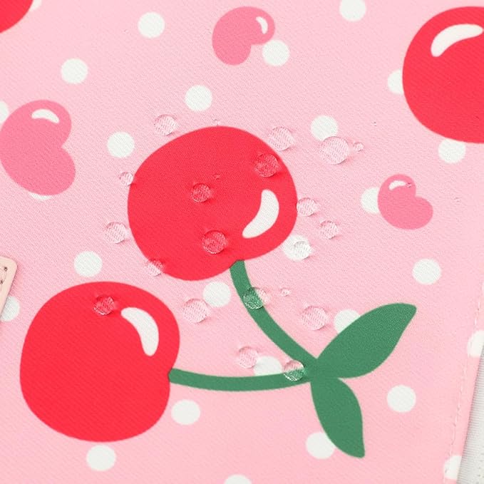 canvaslife 360° Protective Laptop Sleeve Case Bag Cover with Handle For iPad 12.9 inch,MacBook Pro Air 13" and 12.5 inch-13.3 inch Laptop (Cherry)