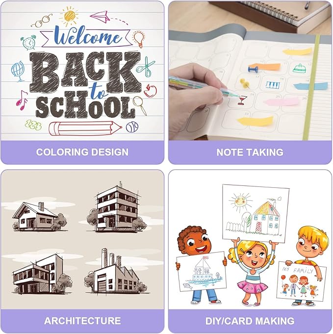 Retractable Shuttle Pens, 4 Count 4-in-1 Multicolor Ballpoint Pens 1.0mm Retractable Pens with Carabiner Clip Ballpoint Gift Pens for Office School Supplies Students Adults Kids Nurses