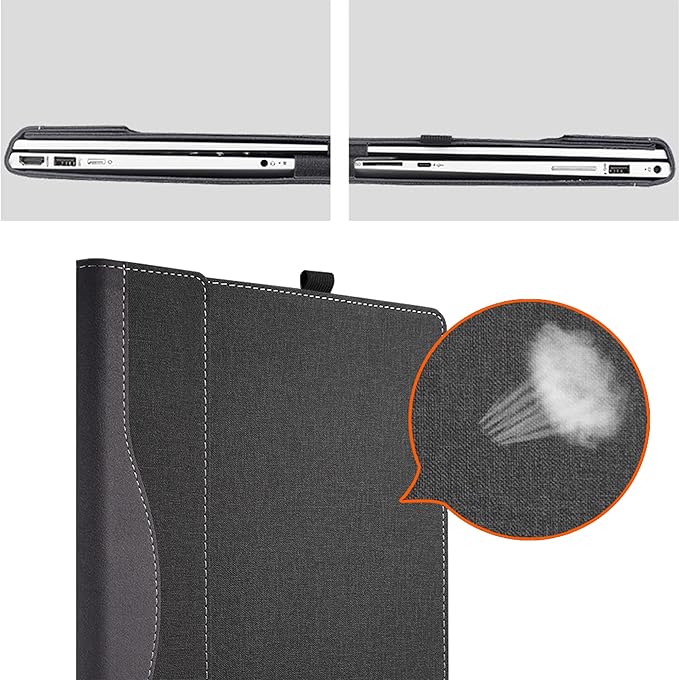 Laptop Cover for HP Spectre X360 16-f 16t-f Envy 16-h/ 15z-ef2000 Touch optional/15 The 200 Touch /15-dy5097nr/15-dy2096nr /15-bp 15-ds 15-dr Computer Bag(15.6inch, red Wine)