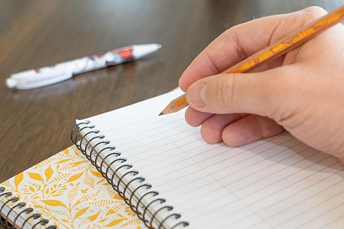 Decomposition Deep Stretch College Ruled Spiral Notebook - 9.75 x 7.5 Journal with 160 Lined Pages - 100% Recycled Paper - Notebooks for School Supplies, Home & Office - Made in USA