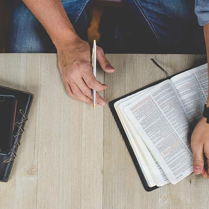 Cambond Black Pens Ballpoint Pens - Fancy Pens Comfortable Writing Gift Mini Conical Sliver Pen Slim Retractable Smooth Writing Bulk 1.0mm Medium Poin, 10 Pack (Silver)