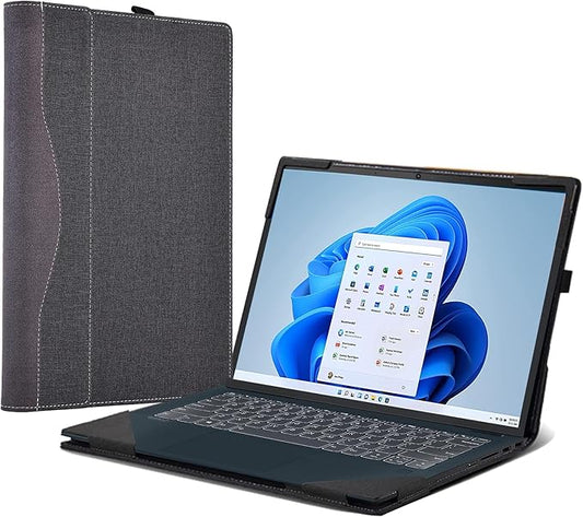 Laptop Case for Lenovo Flex 7 14IAU7 14IRU8 | Slim 7 14IAP7 14IRP8 |IdeaPad Flex 5 14IAU7|IdeaPad Flex 5i 14 2-in-1 Laptop Detachable Laptop Protective Cover Shell (Gray)