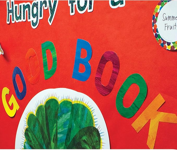 World of Eric Carle 219 Colorful Bulletin Board Letters for Classroom, Eric Carle Numbers & Letters Bulletin Board Cutouts, Colorful Cutouts for Bulletin Board, Cork Board, Chalkboard, Classroom Décor