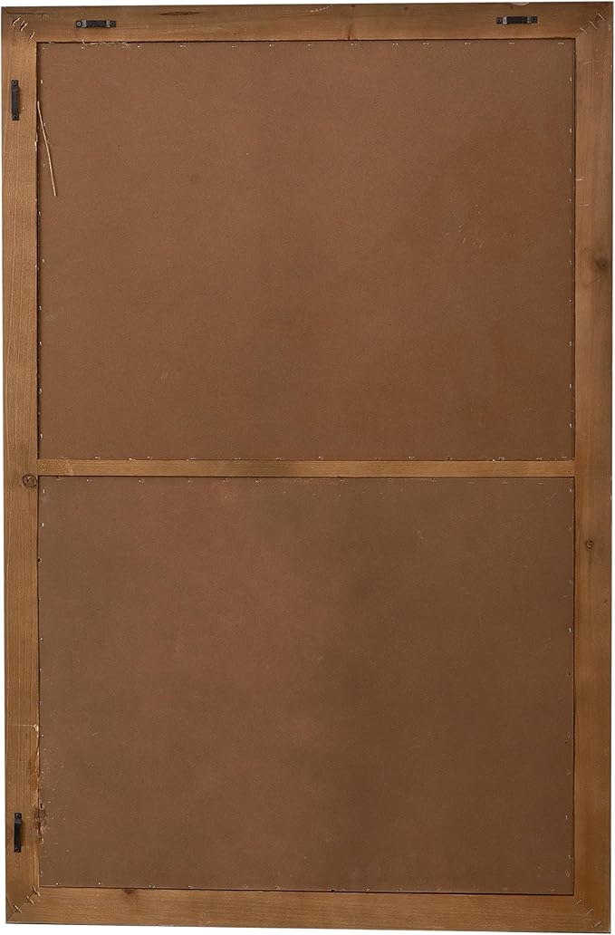 SOFE Large Cork Board Linen Pin Board Combo, Wood Framed Bulletin Board 36" X 24" Picture Board, Photo Wall Display, Vision Board Rustic Memo Board for Home Kitchen Office School