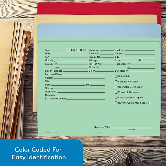 Printed Heavy Duty Deal Jackets - Green (100 Shrink Wrapped)