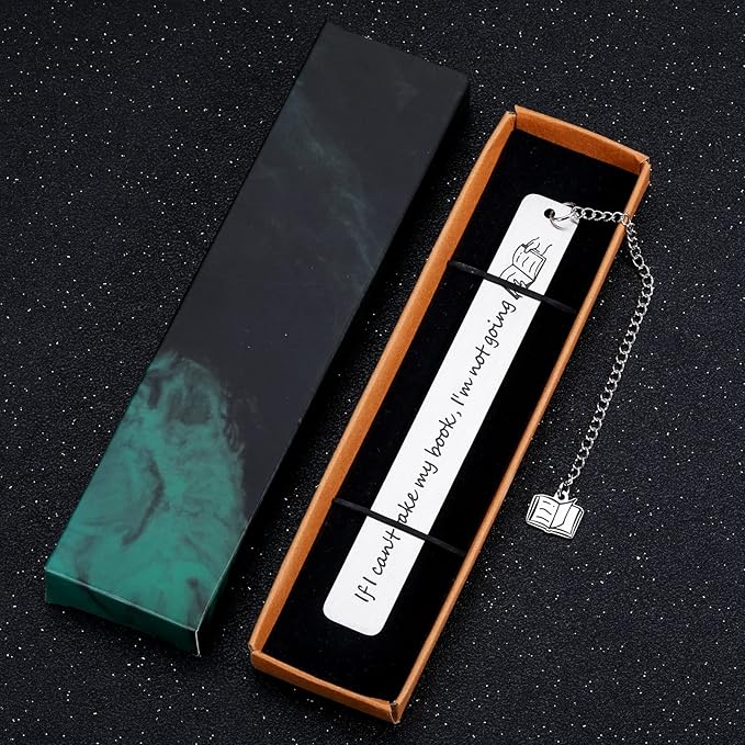 Funny Bookmark Gift for Book Lovers Women Men Birthday Christmas Gift for Readers Valentine Graduation Back to School Book Marker Gift for Son Daughter Friends Coworkers Bookish Stocking Stuffers