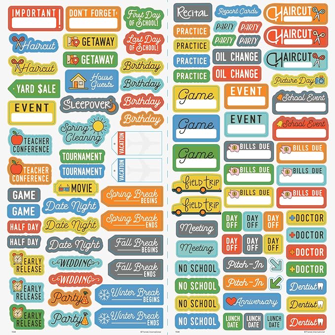 Rick and Morty Calendar 2025 - Deluxe 2025 Rick and Morty Mini Poster Calendar Bundle with Over 100 Calendar Stickers (Cartoon Network Gifts, Office Supplies)