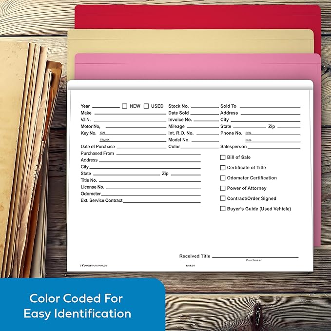 Heavy Duty Deal Jackets - White (9.375" x 11.75" with 0.5" Extension, 100 Count)