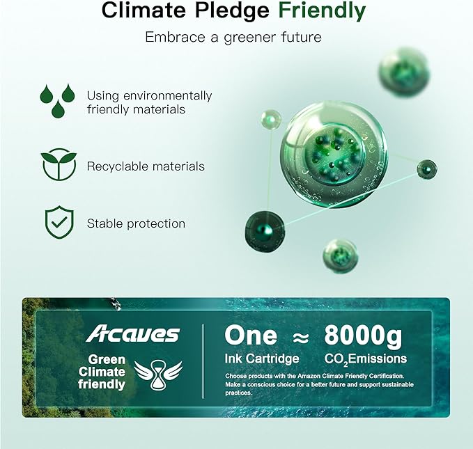 962XL 962 XL Ink Cartridges for HP Printers Replacement for HP 962XL Ink Cartridges Combo Pack HP962 Work for HP Officejet Pro 9010 Ink Cartridges 9015 9018 9020 Printers, Black and Color