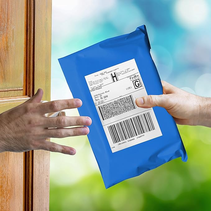 Colored Poly Mailers Pack of: Be creative with your packaging with Colored mailers (Blue, 7.5" x 10.5" pack of 1000)