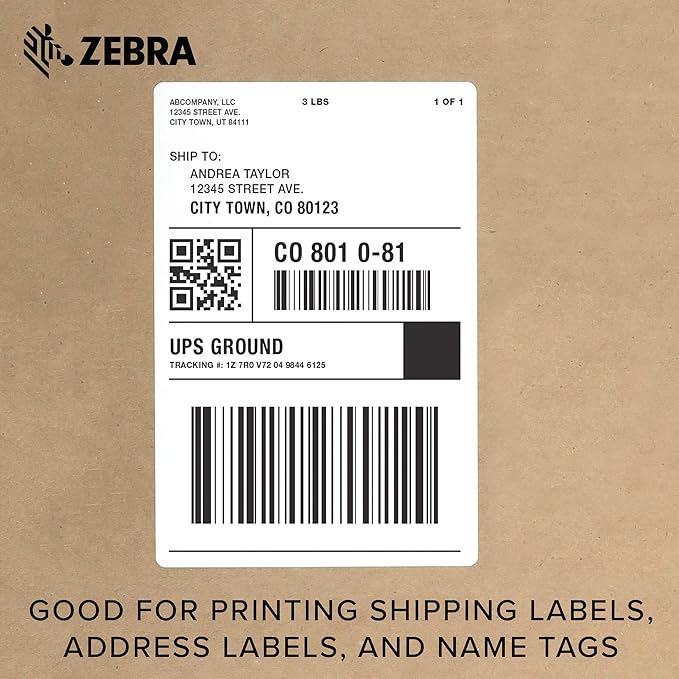 ZEBRA GX420d Direct Thermal Desktop Printer Print Width of 4 in USB Serial and Ethernet Port Connectivity GX42-202410-000