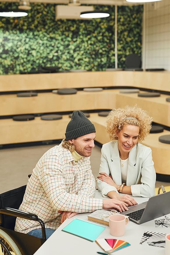 Spiral Notebook, 4 Pack A5 Aesthetic College Ruled - Lined Journals Notebooks, Cute Office Supplies Notebooks for Work, Study, and Notes, 640 Pages, 5.7" x 8.3" ( Blue, Pink, Green, Transparent )