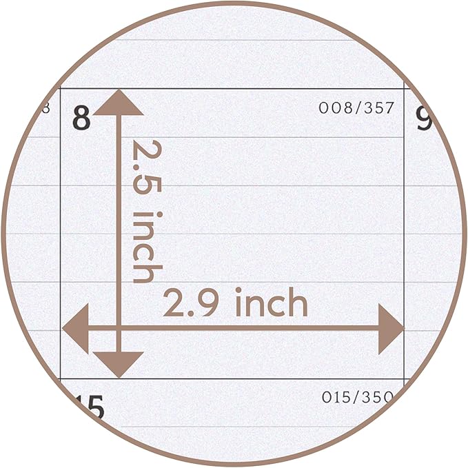 Cabbrix Desk Calendar 2025 with Desktop Mat, Large Desk Pad Calendar 21" x 16-1/2" Runs From Now to December 2025, Desk Blotter Calendar for Home School and Office, Apricot