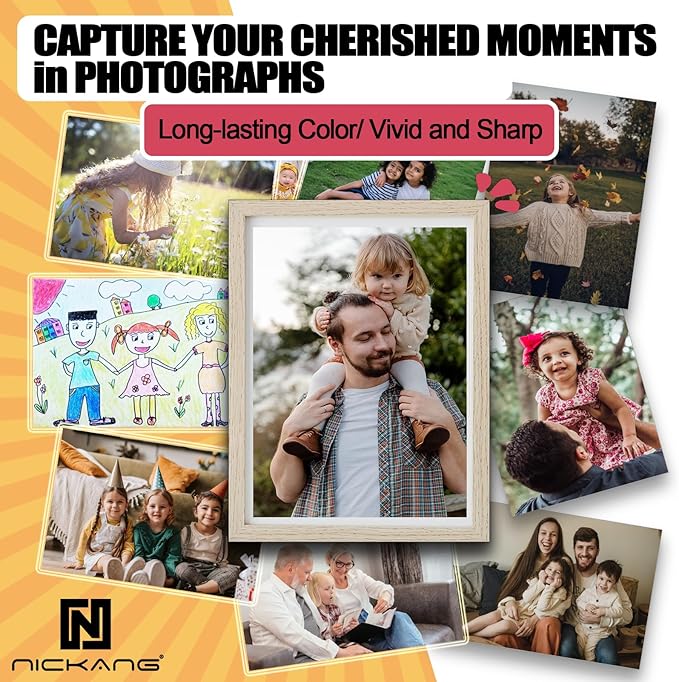 Glossy Photo Paper 8.5x11, Photo Paper for Printer, Photo Printer Paper, 8.5x11 Picture Paper for Inkjet Printer, Letter Size, 30 Sheets, 200 gsm