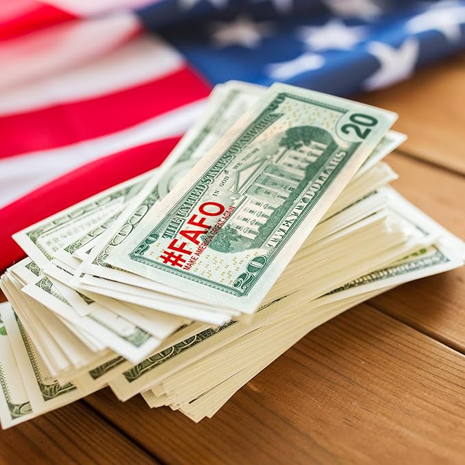 Promot FAFO Trump Stamp - Self-Inking Rubber Stamp for Office, Business, Party, Gift - Make America Great Again