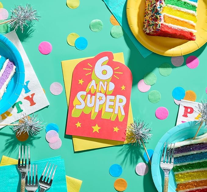 American Greetings 6th Birthday Card (Really Awesome)