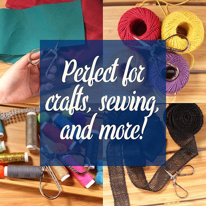 JubileeYarn Classic Chinese Small Embroidery Craft Scissors - Silver - 1 Scissor