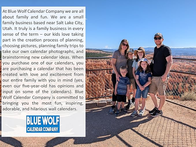 2025 Pugs Monthly Wall Calendar | 12" x 24" | Thick Sturdy Paper | Dog Calendar 2024-2025 (Pugs)