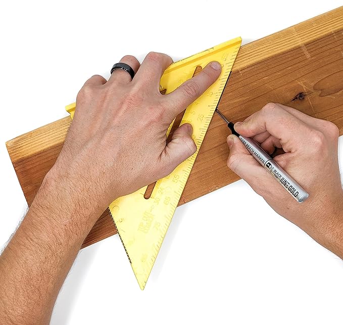 June Gold 2 Red Deep Reach Markers, 2 Ink Refill Bottles, 2 Tip Replacements, 30 mm Reach & 2 mm Felt Tip