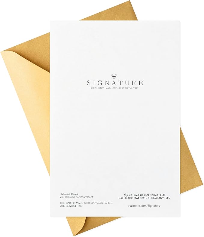 Hallmark Signature Birthday Card for Her (Sassy and Classy Flag)