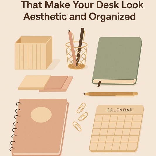 Stylish Stationery Sets That Make Your Desk Look Aesthetic and Organized