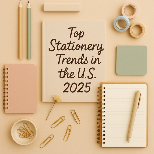 Top Stationery Trends in the U.S. — What’s Popular in 2025