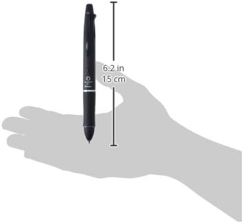 Pilot Dr. Grip 4+1, 4 Color 0.7 mm Ballpoint Multi Pen & 0.5 mm Mechanical Pencil - Black Body (BKHDF1SFN-B)