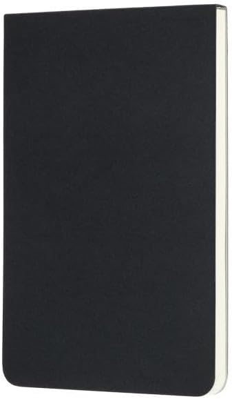 Moleskine Art Sketch Pad, Soft Cover, Pocket (3.5" x 5.5") Plain/Blank, Black, 48 Pages