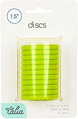 Talia Discbound Notebook - Discs (Verdant Green, 1.5inch)
